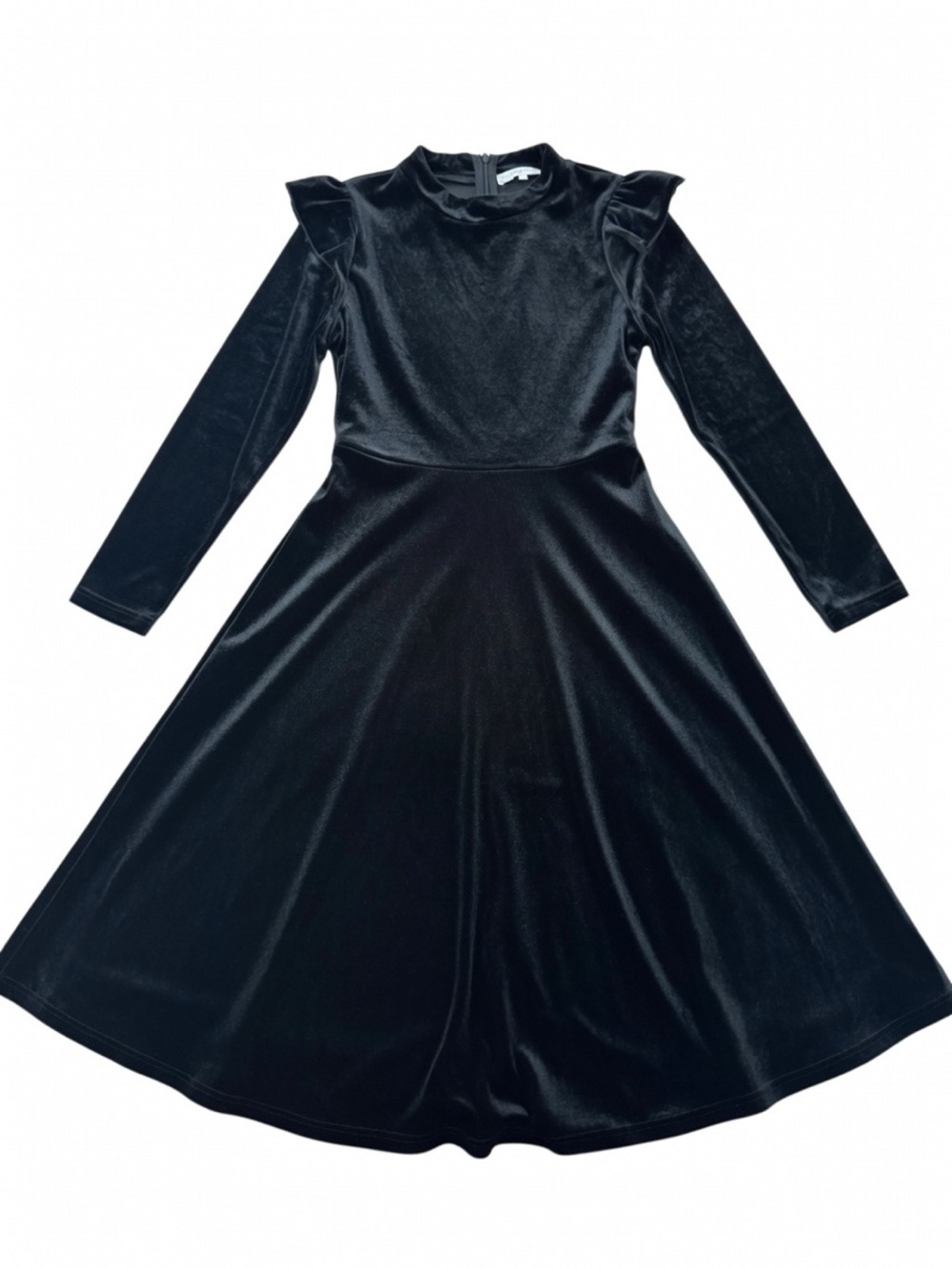 Ivy City Co La La Lady Dress in Black Velvet